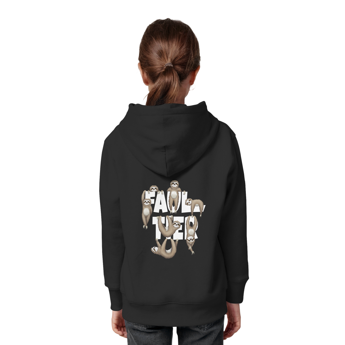 Viele gechillte Faultiere - Kids Organic Hoodie