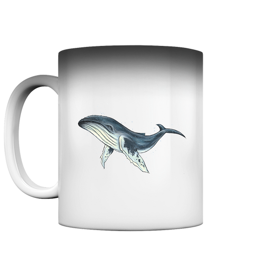 Tiefsee Ozean-Riese Buckelwal - Magic Mug