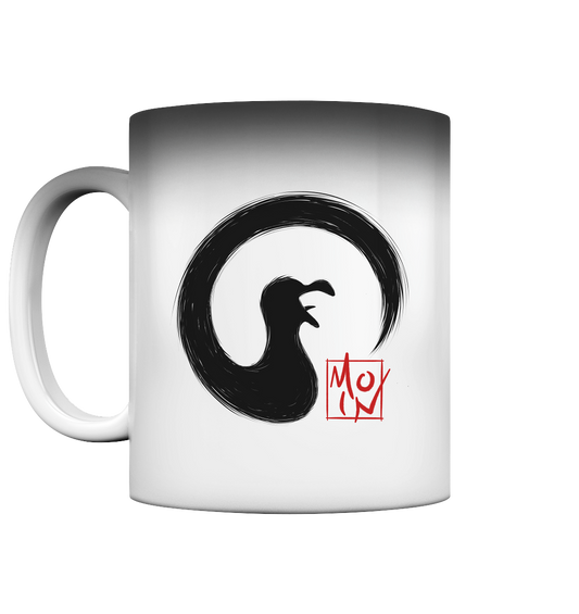 Moin kreischende japanische Enso Möwe - Magic Mug