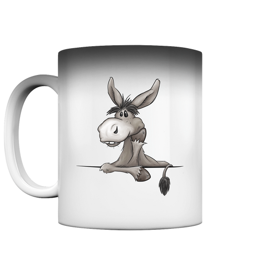 Lustiger lässiger Esel - Magic Mug