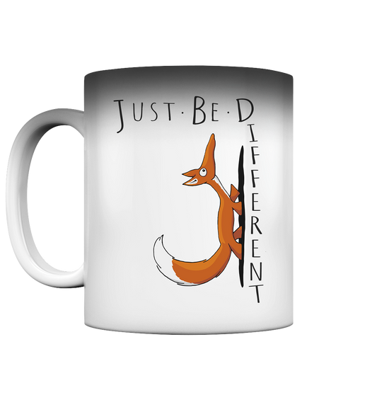 Just Be Different | Sei Anders, kleiner Fuchs - Magic Mug