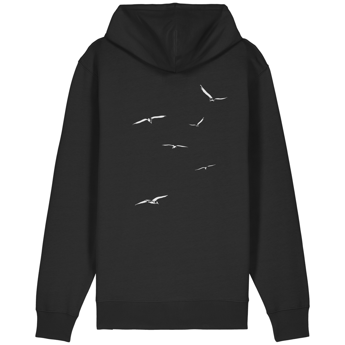 Vogelschwarm – Traum vom Fliegen - Organic Relaxed Zipper