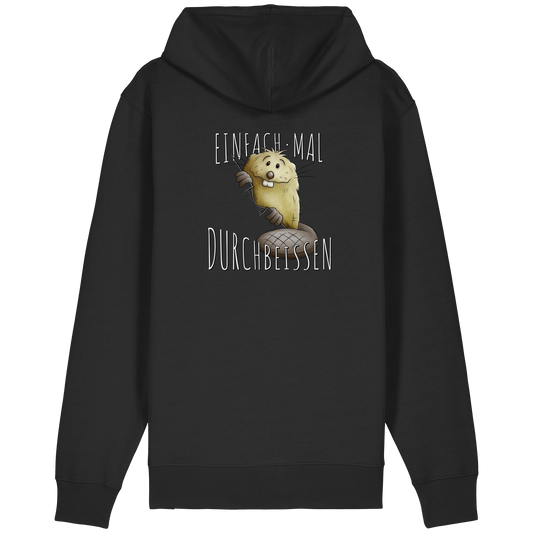 Einfach mal Durchbeissen Biber - Organic Relaxed Zipper