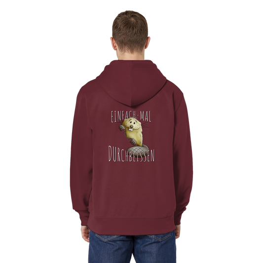 Einfach mal Durchbeissen Biber - Organic Relaxed Zipper