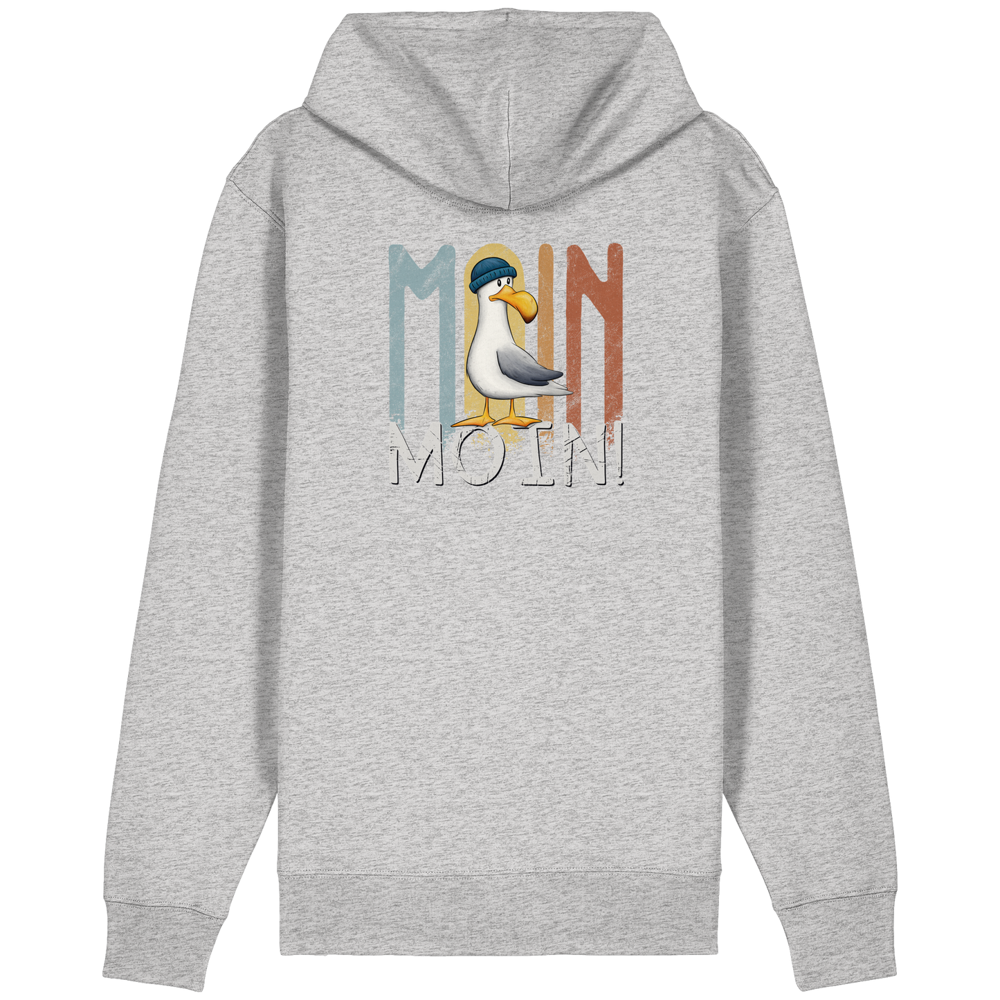 Moin Moin norddeutsche Möwe - Organic Relaxed Zipper