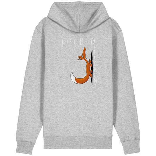Just Be Different | Sei Anders, kleiner Fuchs - Organic Relaxed Zipper