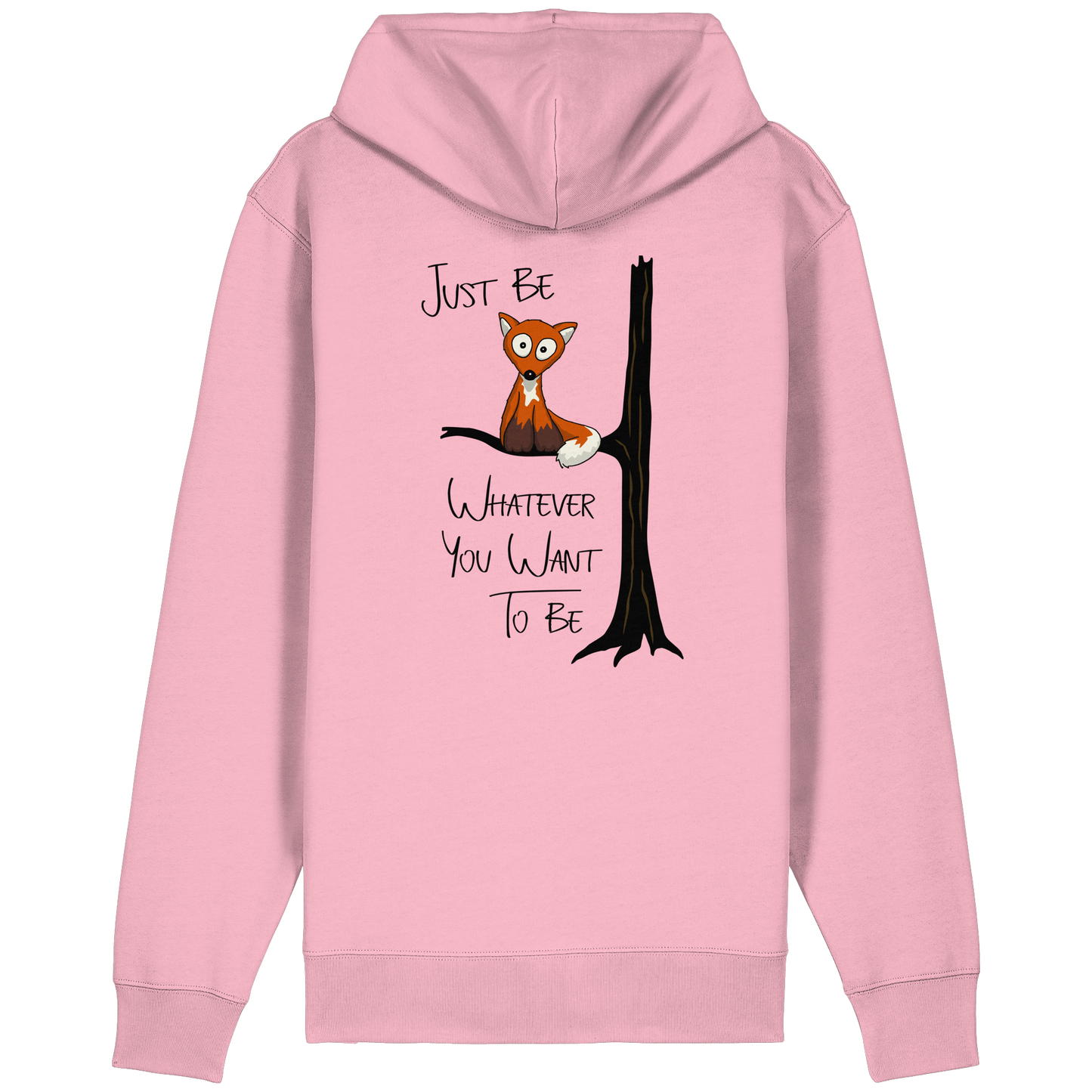Just Be Whatever | Fuchs wie Eule - Organic Relaxed Zipper