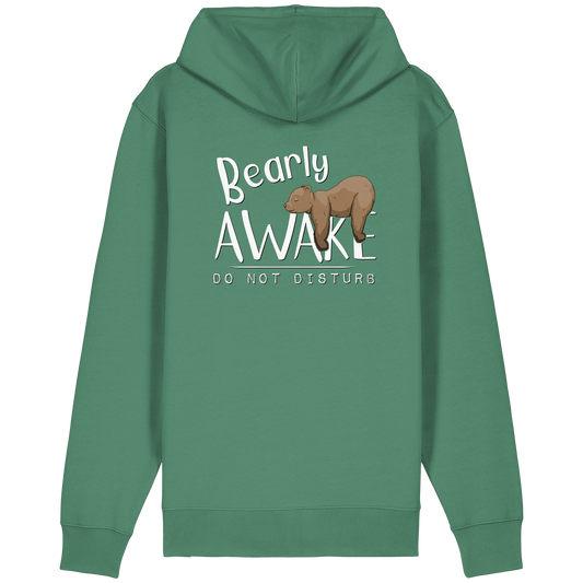 Bearly Awake Bitte nicht stören Bär - Organic Relaxed Zipper
