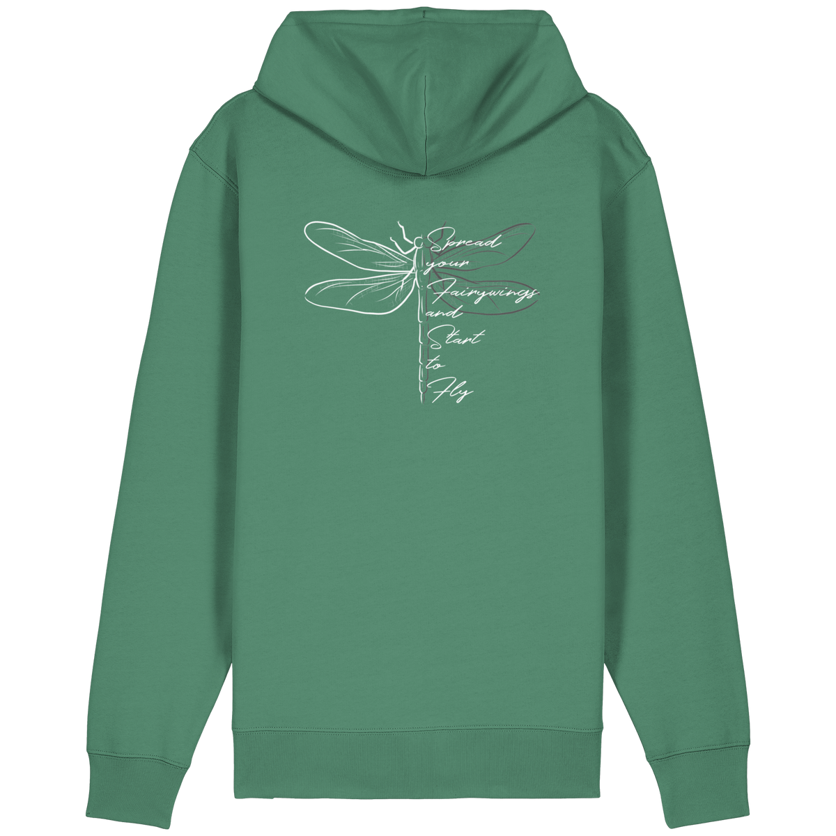 Breite die Flügel aus und flieg los | Libelle - Organic Relaxed Zipper