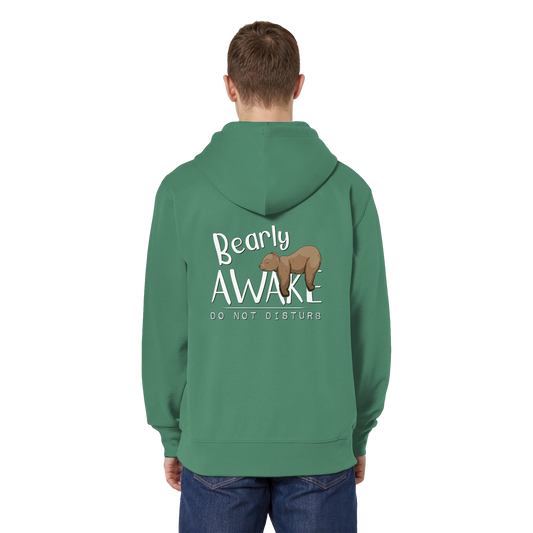 Bearly Awake Bitte nicht stören Bär - Organic Relaxed Zipper