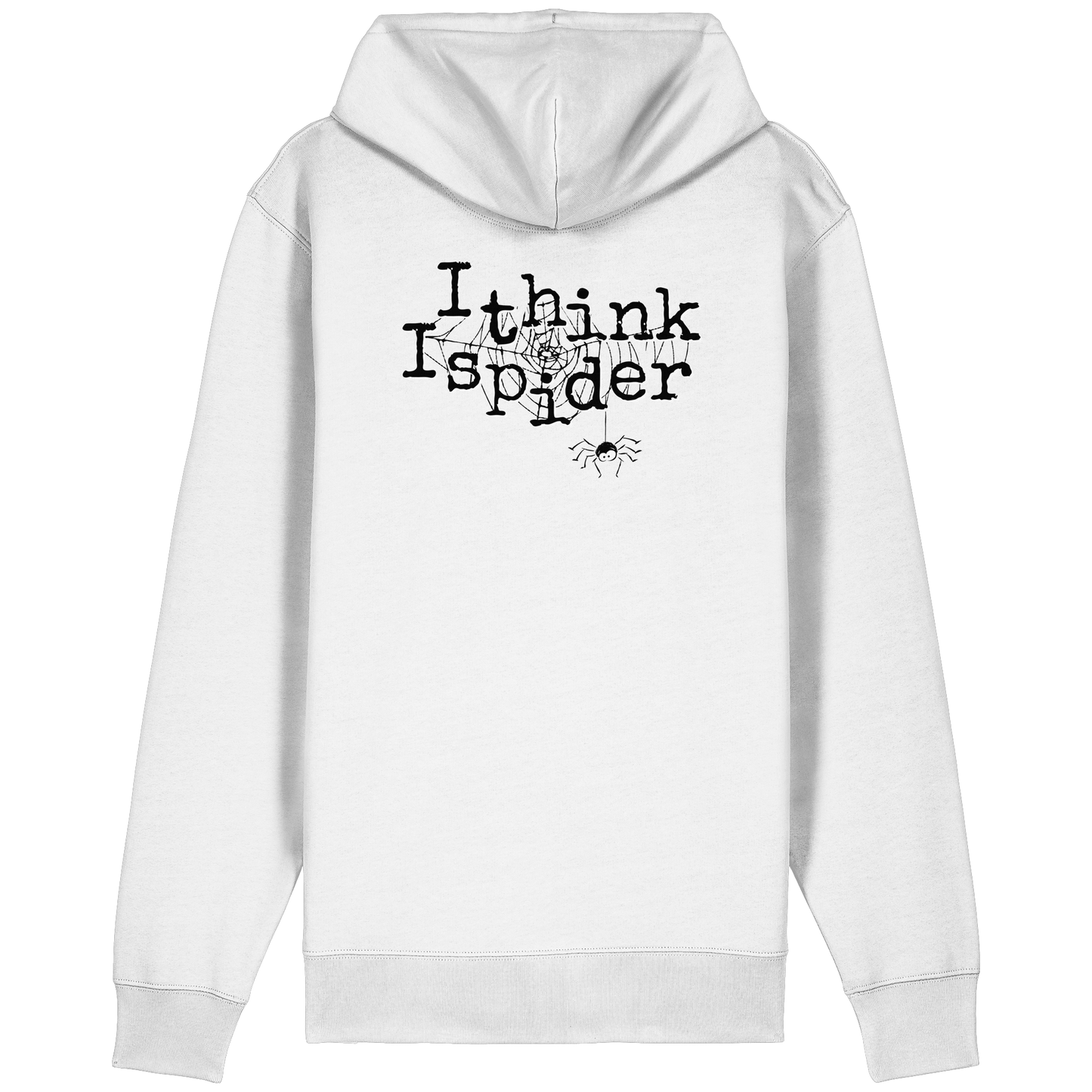 I think I spider - Spinne - Organic Relaxed Zipper