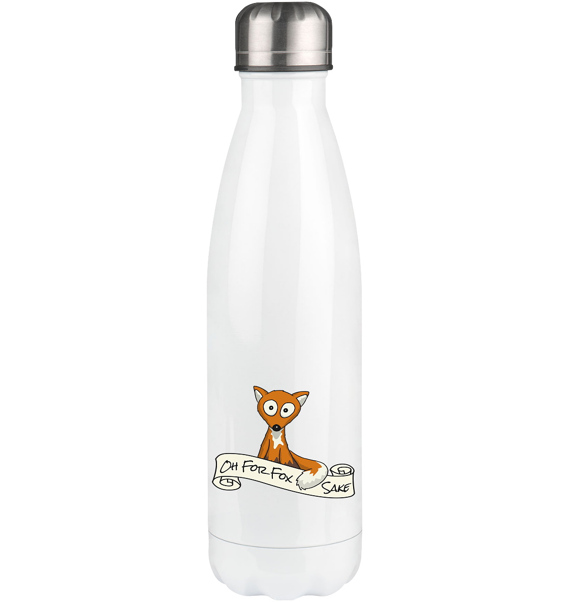 Oh For Fox Sake – Um Fuchses Willen - Thermoflasche 500ml