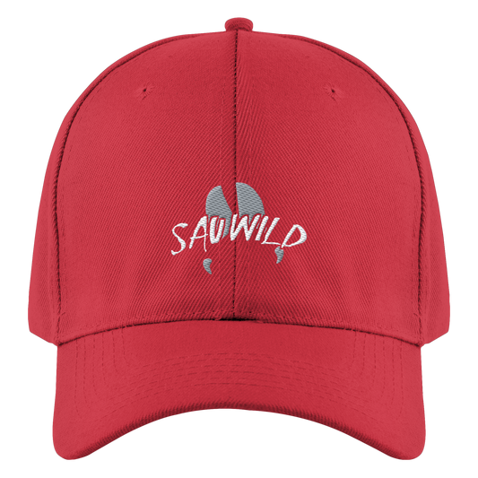 Sauwild Wildschwein mit Trittsiegel - Authentic Baseball Cap