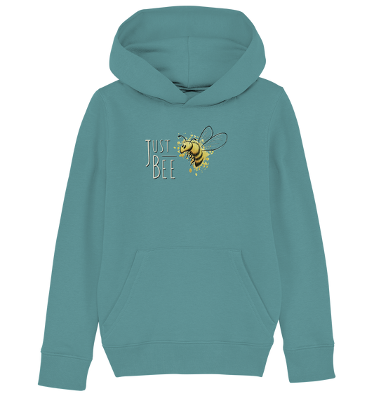 Just Bee, kleine Honig-Biene - Kids Organic Hoodie