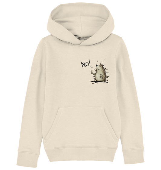 Nö! Grummeliger Igel - Kids Organic Hoodie