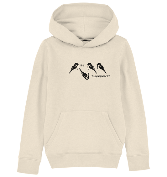 Sei anders, kleiner Spatz - Kids Organic Hoodie