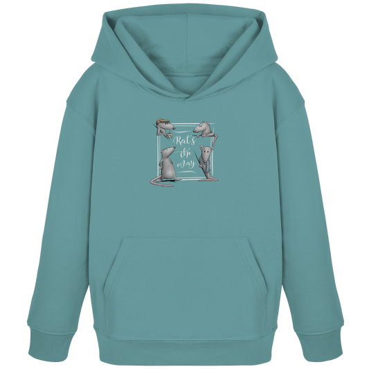 Rat’s The Way Kaffeehaus Ratten - Kids Organic Hoodie