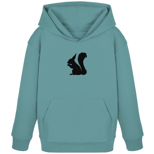 Eichhörnchen Silhouette - Kids Organic Hoodie