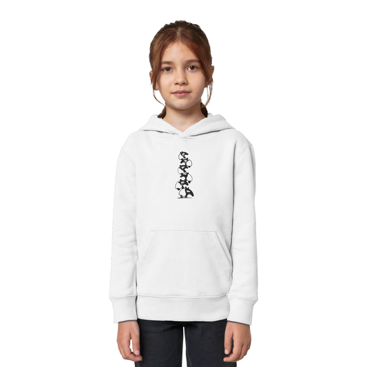 Lustiger Haufen aus Schabracken-Tapiren - Kids Organic Hoodie