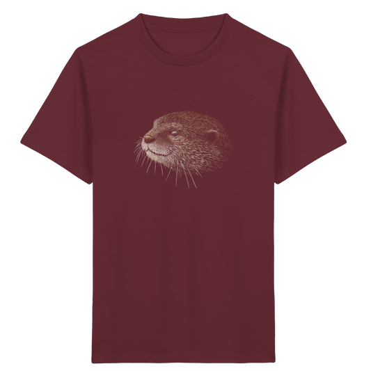 Otter Bleistift Zeichnung KritzelKunst - Kids Organic Shirt