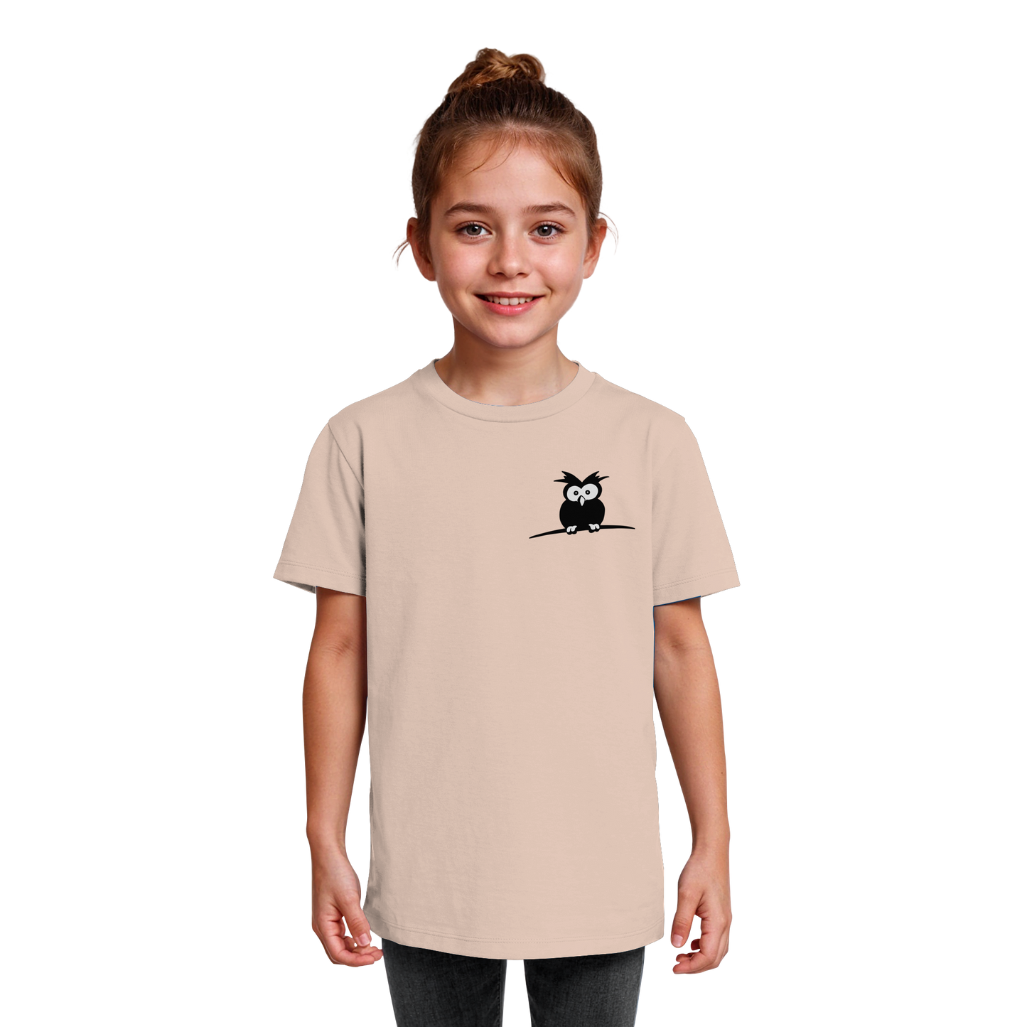 Kleine struppige Eule - Kids Organic Shirt