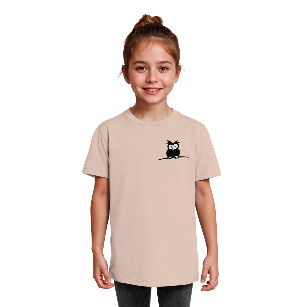 Kleine struppige Eule - Kids Organic Shirt