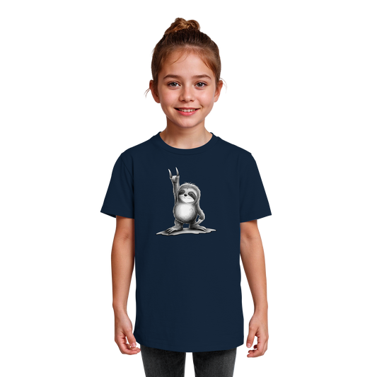 Rock On Party Faultier - Kids Organic Shirt