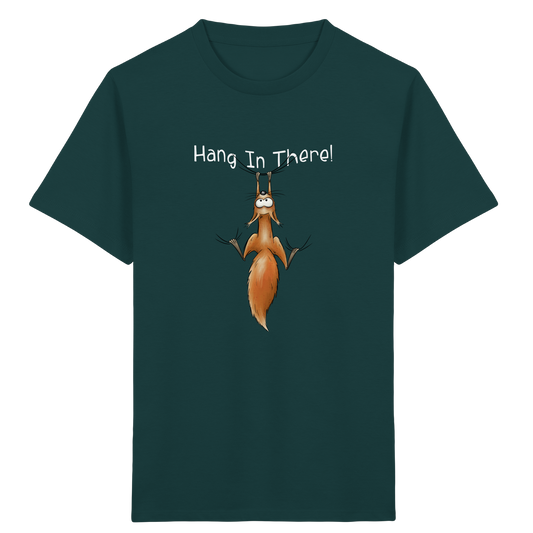 Hang In There | Lässiges Eichhörnchen - Kids Organic Shirt