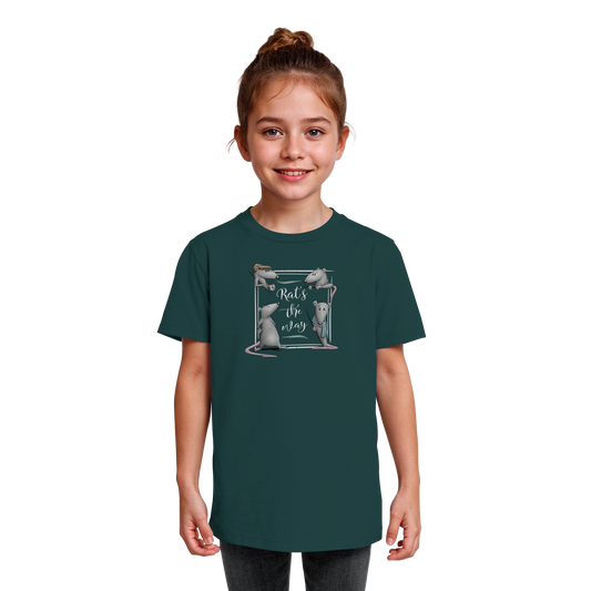 Rat’s The Way Kaffeehaus Ratten - Kids Organic Shirt