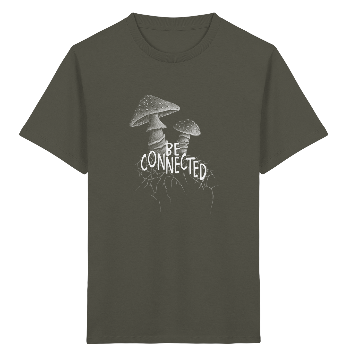 Be Connected Panther-Pilz - Kids Organic Shirt