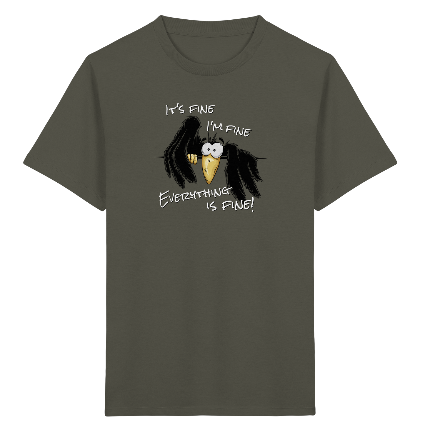 I’m Fine Rabe | Alles Gut Krähe - Kids Organic Shirt