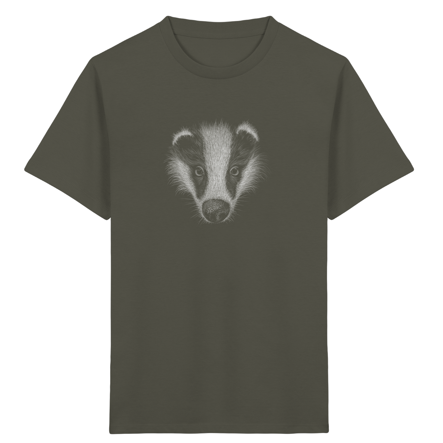 Kritzel-Kunst Dachs Illustration - Kids Organic Shirt