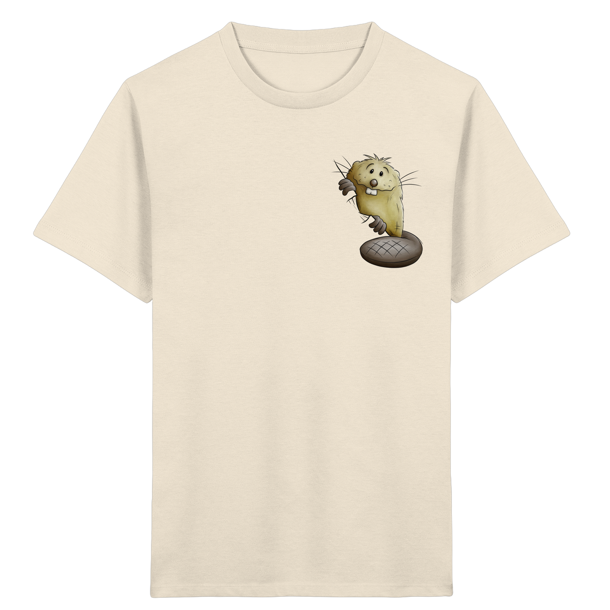 Lustiger frecher Biber - Kids Organic Shirt