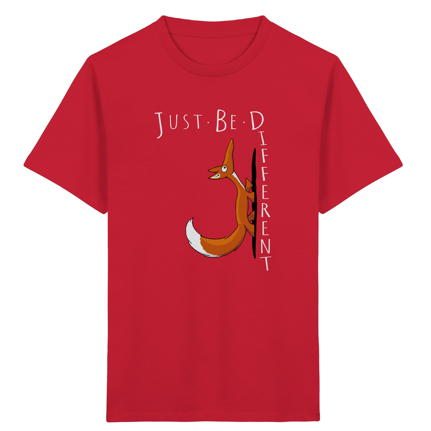 Just Be Different | Sei Anders, kleiner Fuchs - Kids Organic Shirt