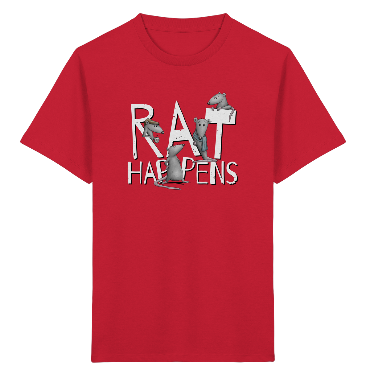 Rat Happens Ratten - Kids Organic Shirt