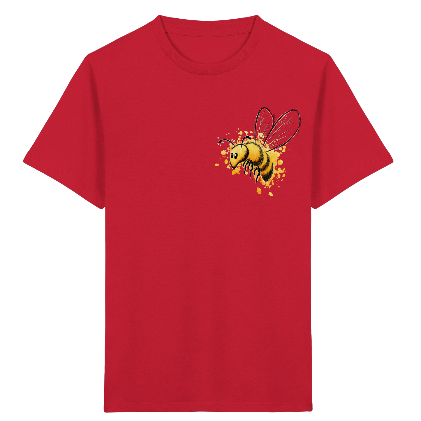 Lässige kleine Honig-Biene - Kids Organic Shirt