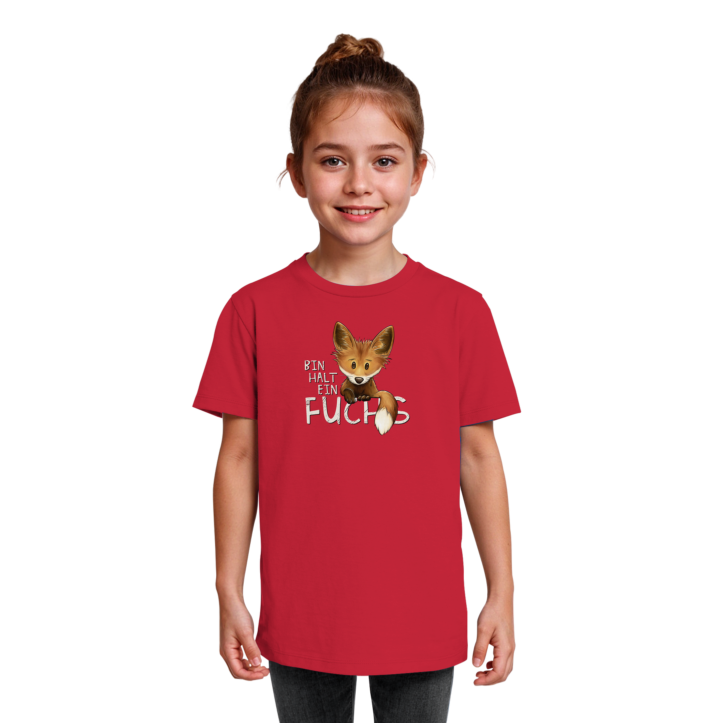Bin halt ein Fuchs - Kids Organic Shirt