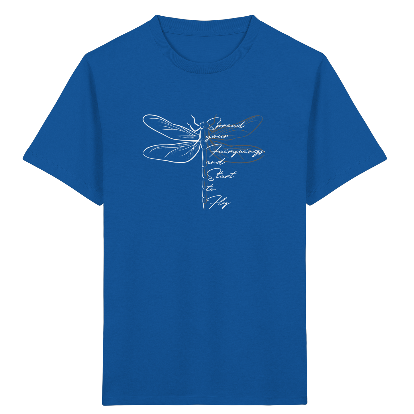 Breite die Flügel aus und flieg los | Libelle - Kids Organic Shirt