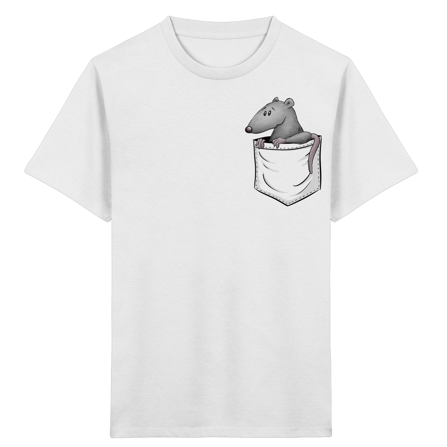 Kleine Ratte in der Tasche - Kids Organic Shirt