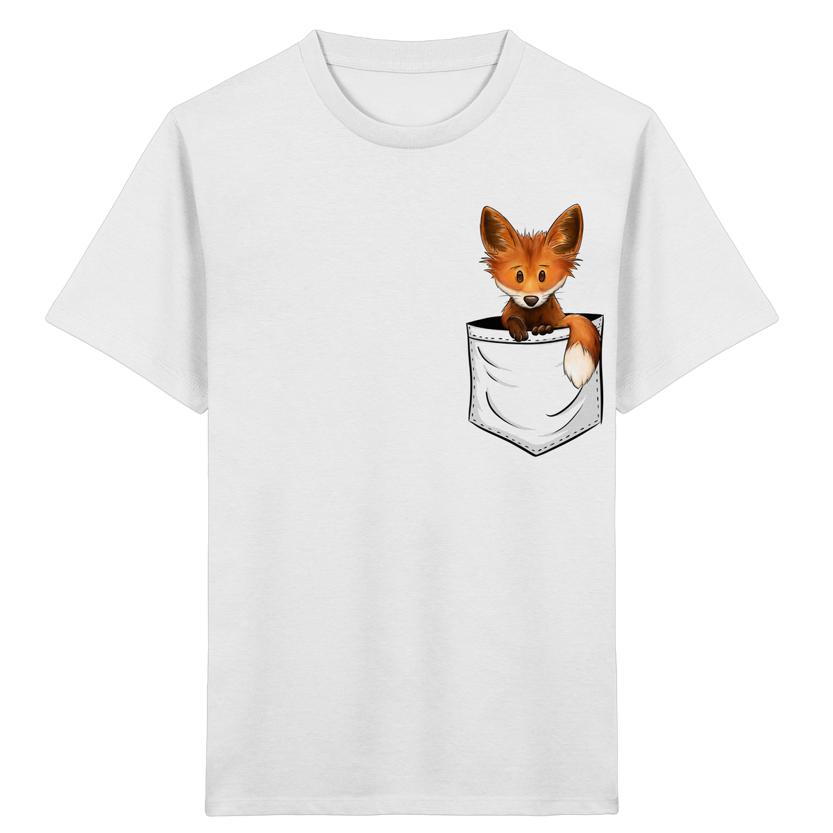 Funky Fuchs in der Tasche - Kids Organic Shirt