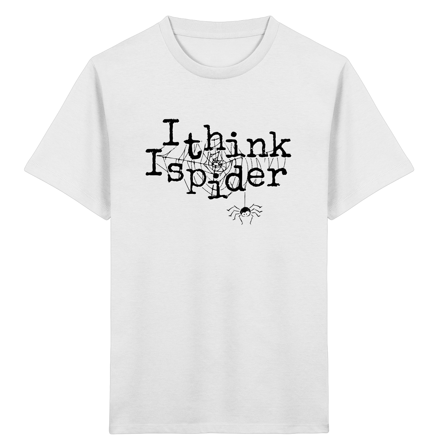 I think I spider - Spinne - Kids Organic Shirt