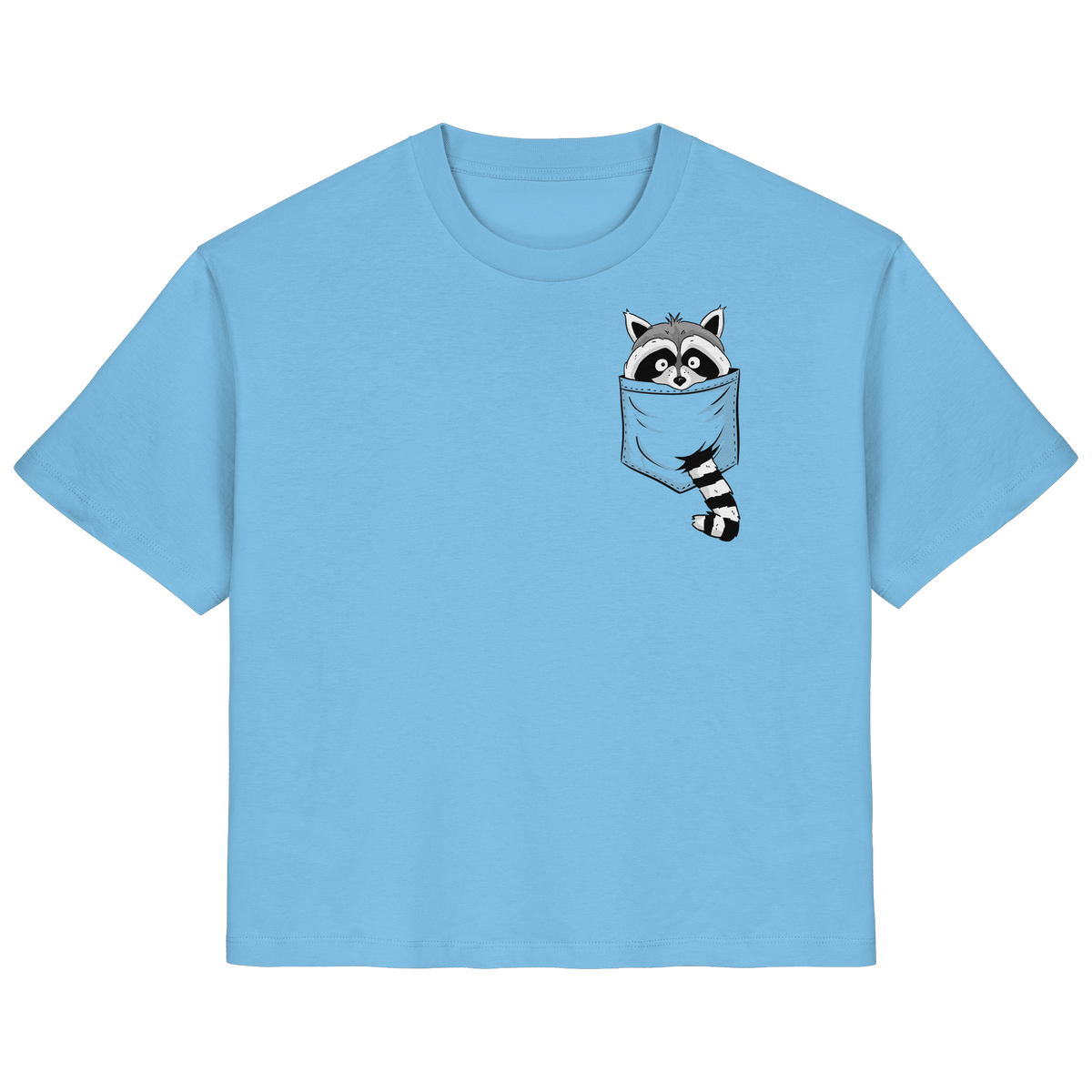 Waschbär in Deiner Tasche - Ladies Organic Shirt