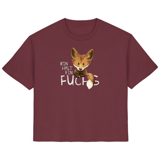Bin halt ein Fuchs - Ladies Organic Shirt