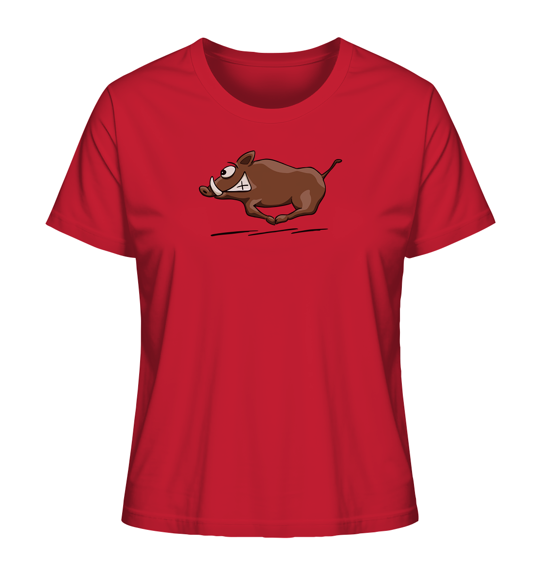 sauwildes Wildschwein | Wildsau - Ladies Organic Shirt