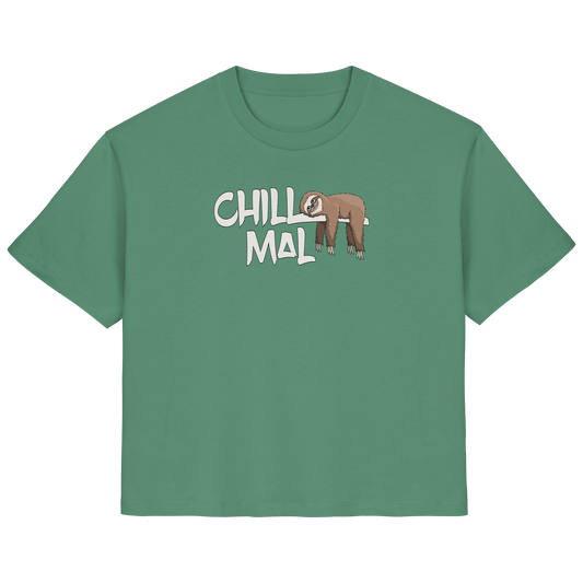 Chill Mal Faultier - Ladies Organic Shirt