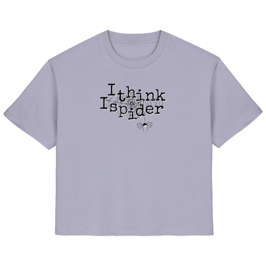 I think I spider - Spinne - Ladies Organic Shirt