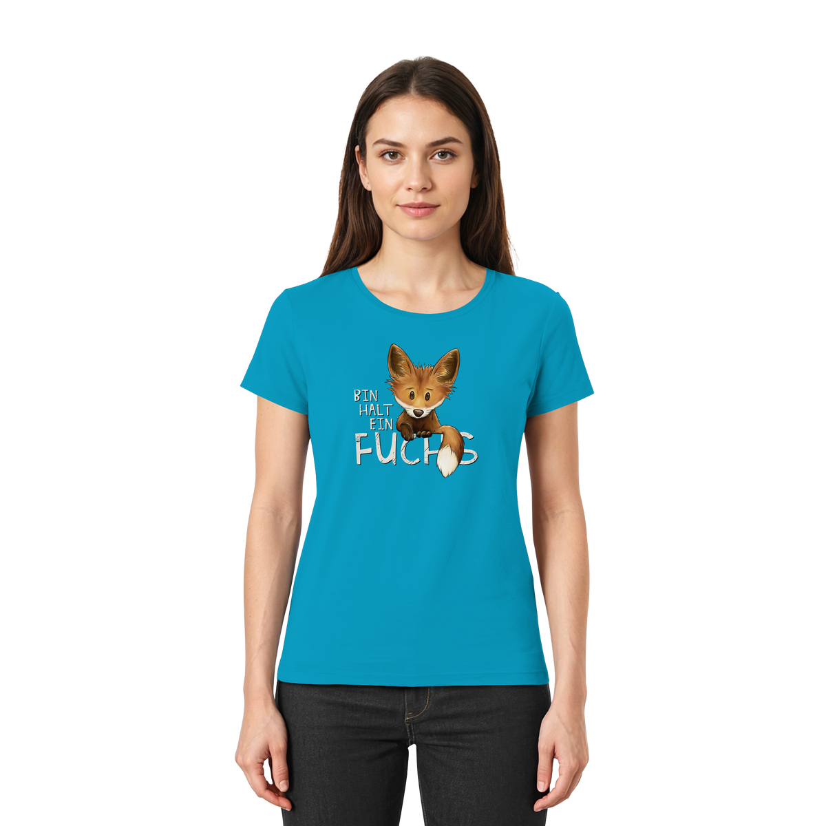 Bin halt ein Fuchs - Ladies Premium Shirt