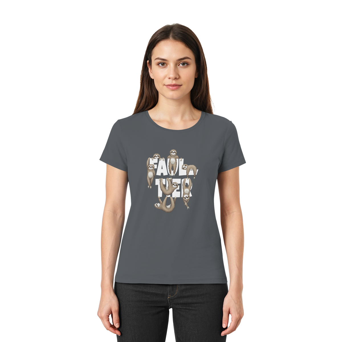 Viele gechillte Faultiere - Ladies Premium Shirt