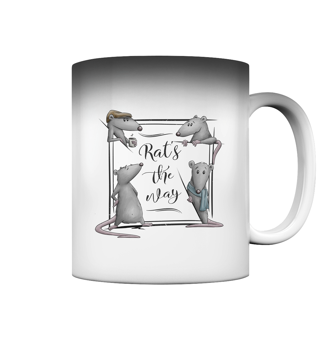 Rat’s The Way Kaffeehaus Ratten - Magic Mug