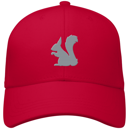 Eichhörnchen Silhouette - Organic Baseball Cap